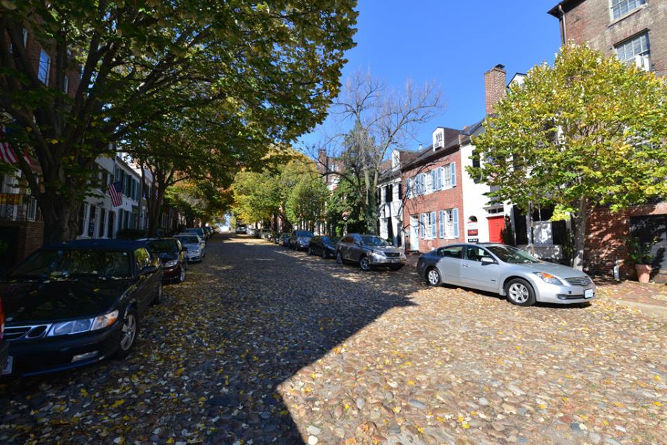 Captains Row Cobblestone Roadway