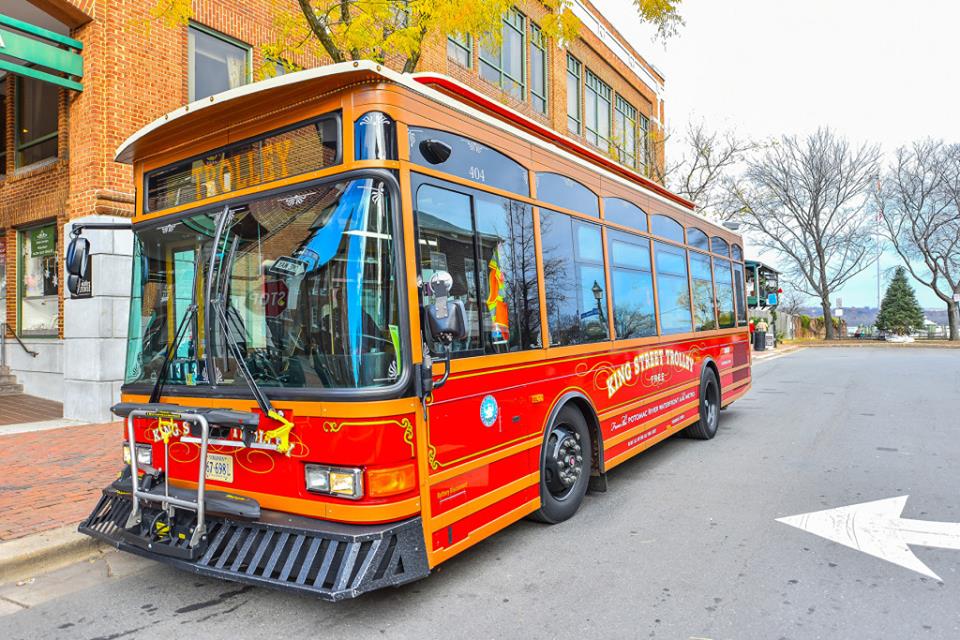 kings street alexandria trolley