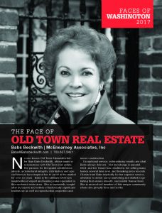 Babs Beckwith Washingtonian Faces of Washington 2017